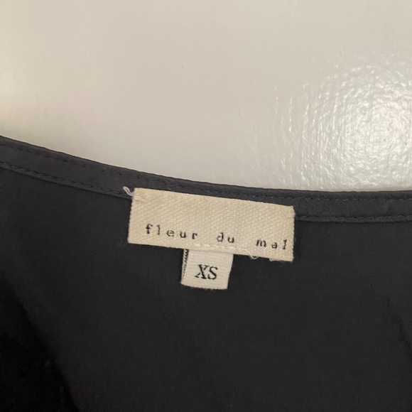 Fleur Du Mal Silk & Lace Cami Top - Picture 3 of 3